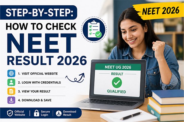 how to check NEET result 2026