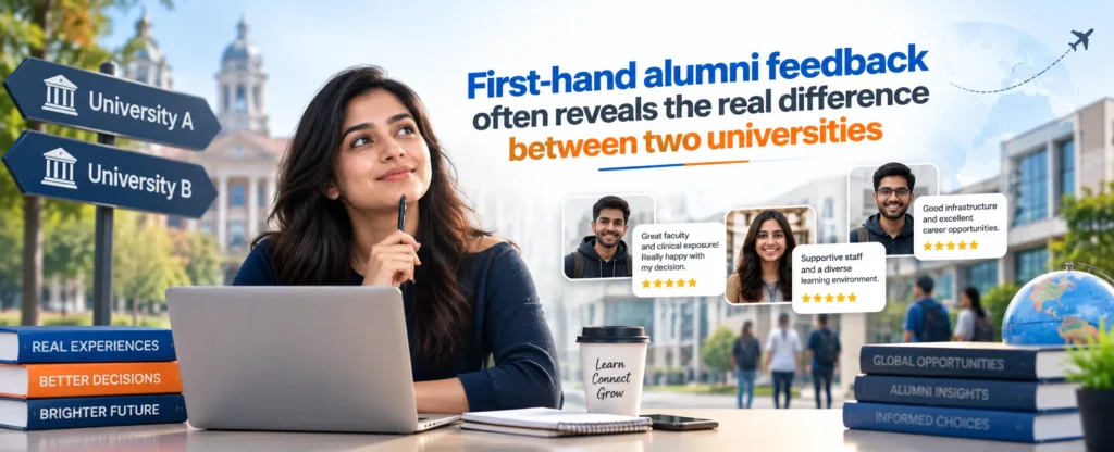 First-hand alumni feedback often reveals the real difference between two universities