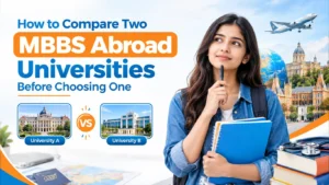 How to Compare Two MBBS Abroad Universities Before Choosing One