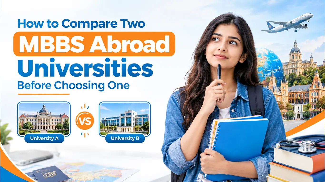 How to Compare Two MBBS Abroad Universities Before Choosing One