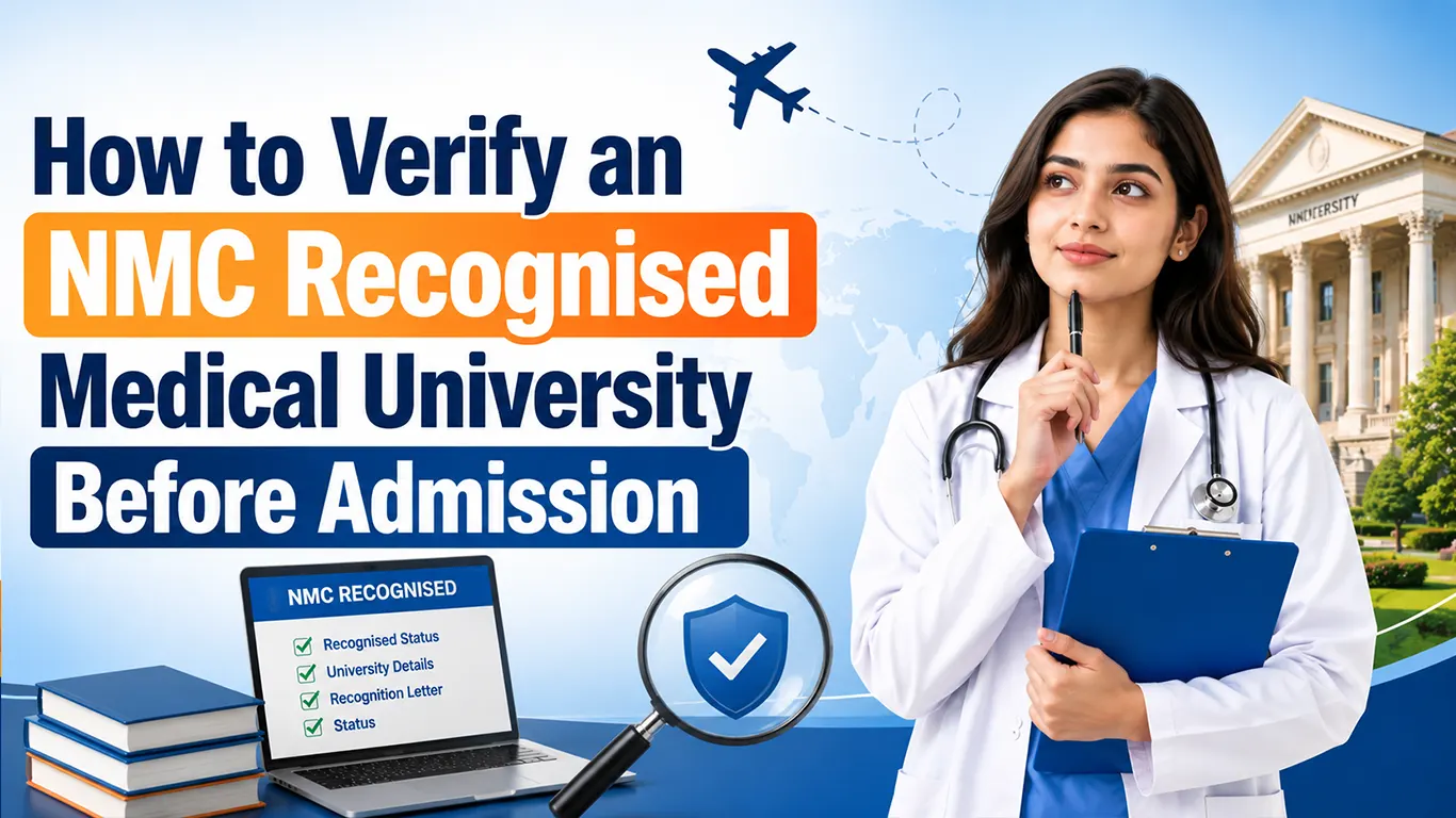 How to Verify an NMC Recognised Medical University