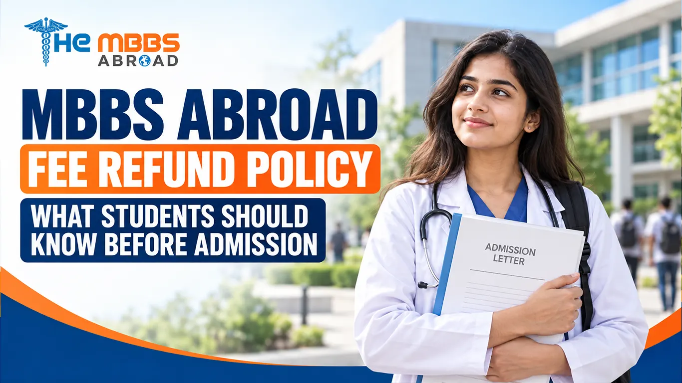 MBBS abroad fee refund policy