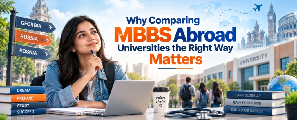 Why Comparing MBBS Abroad Universities the Right Way Matters